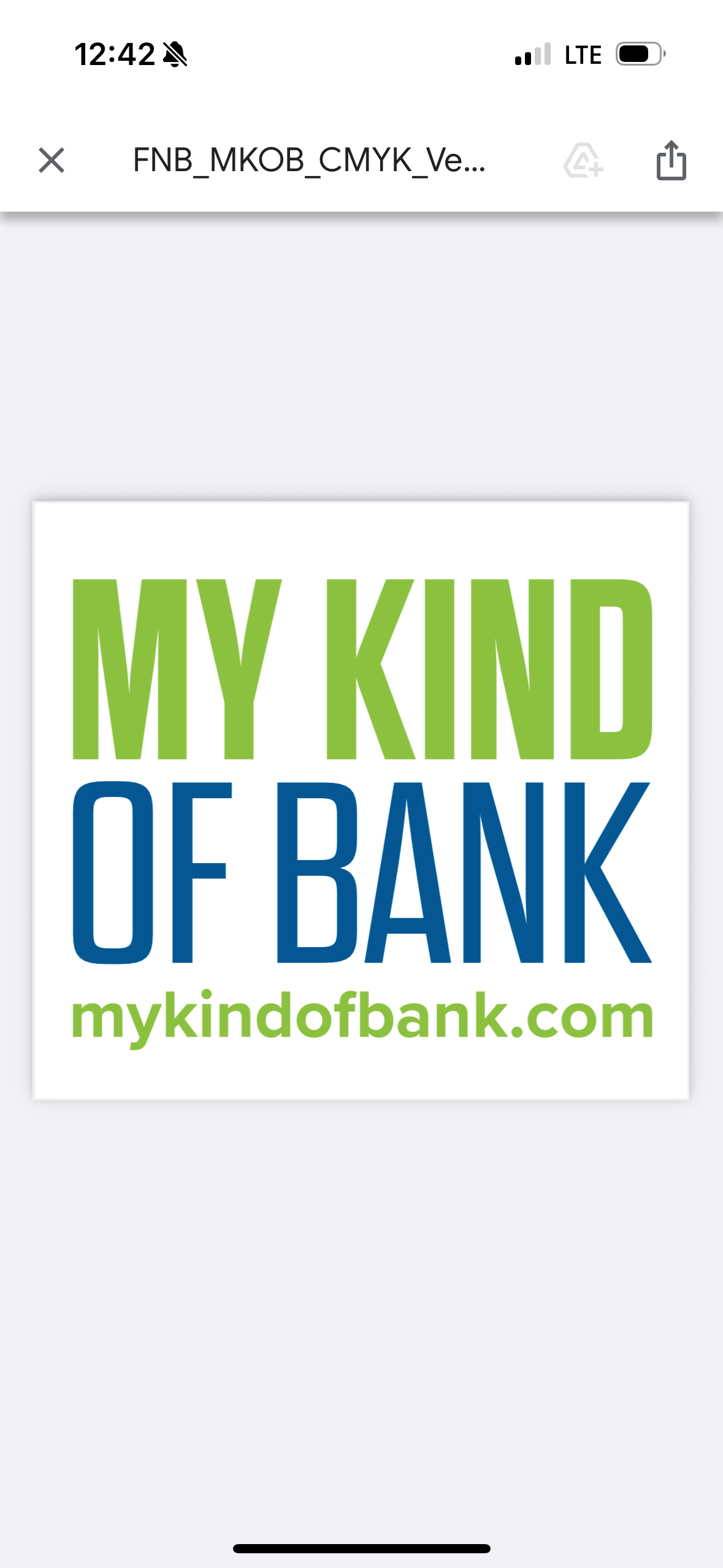 A white background with large green and blue text reading MY KIND OF COFFEE and smaller green text below reading chickadeecoffeeroasters.com.